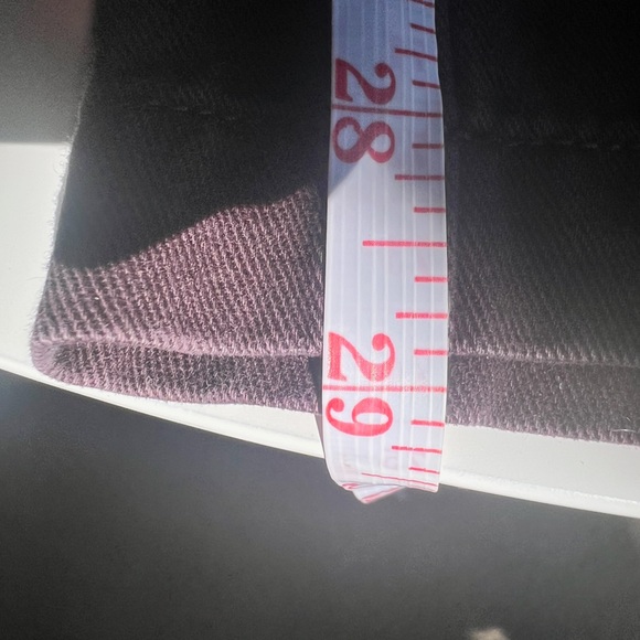 Tna Ladies Large Dark Brown Cargo Pants Straight Leg Utility Pockets Belt Loops - Picture 12 of 12